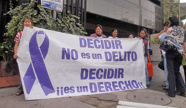 Ley del aborto. Decidir no es un delito, decidir es un derecho