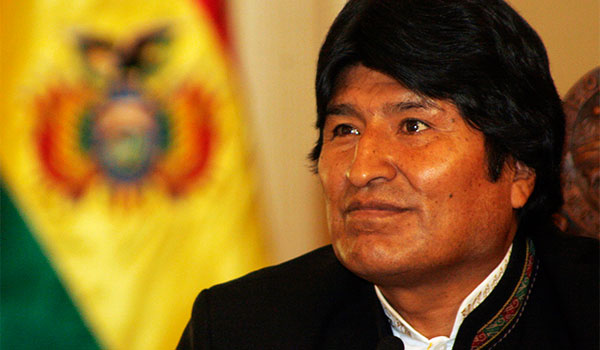 Presidente de Bolivia Evo Morales