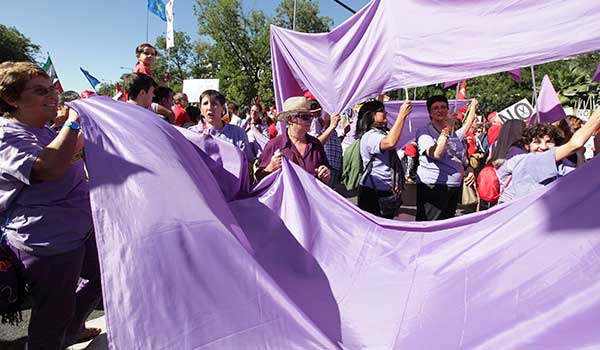 Hilo violeta. Marea violeta