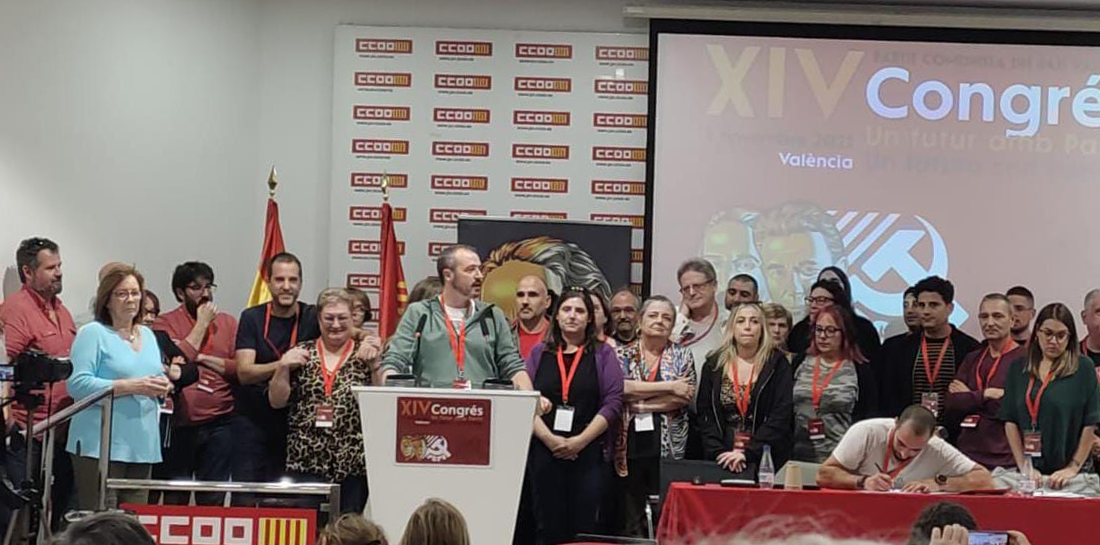 Javier Parra XIV Congreso del Partit Comunista del País Valencià (PCPV)