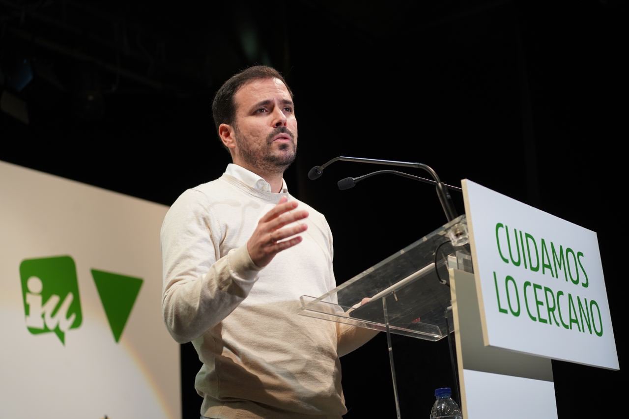Garzón acto municipalista de IU