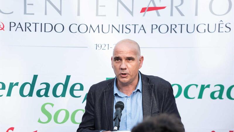 Paulo Raimundo Secretario General Partido Comunista Portugués SG PCP