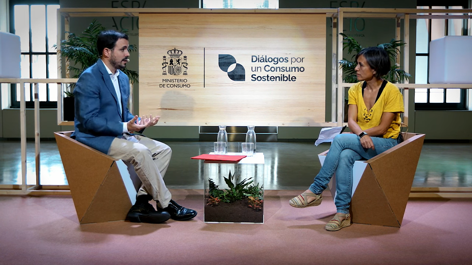 Diálogos por un consumo sostenible Alberto Garzón