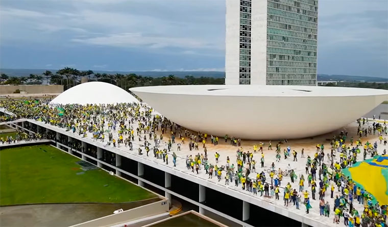 Brasil, asalto al Congreso Nacional en enero de 2023 | Foto: TV BrasilGov / CC BY 3.0