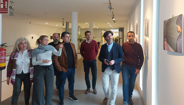 Pedro García IU Málaga Exposición Sáhara