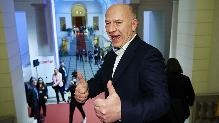 Kai Wegner, líder de la CDU democristiana en Berlín