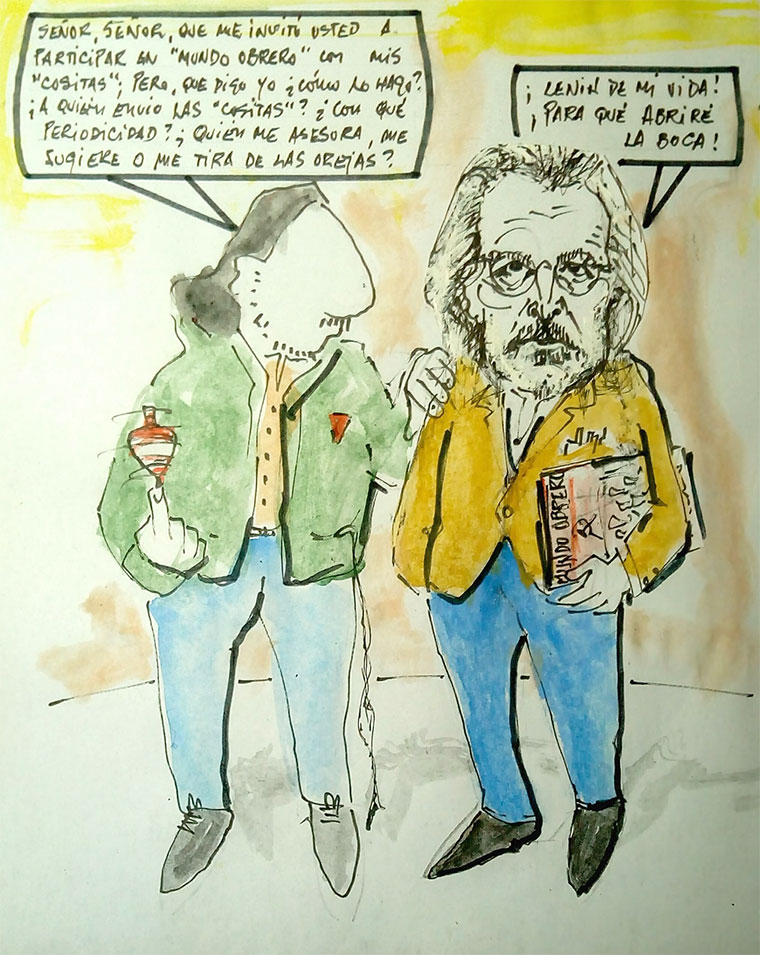 Vicente Ruiz, bienvenido a Mundo Obrero