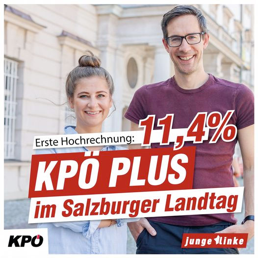 Triunfo del PC de Austria en Salzburgo
