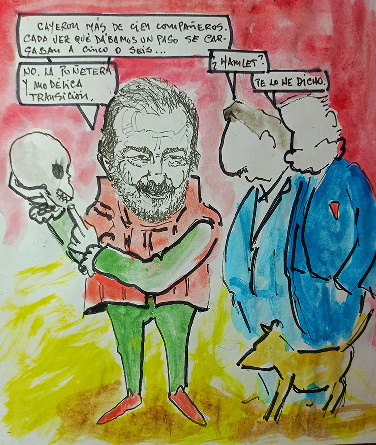 Viñeta de Vicente Ruiz Fernández: "La modélica Transición"