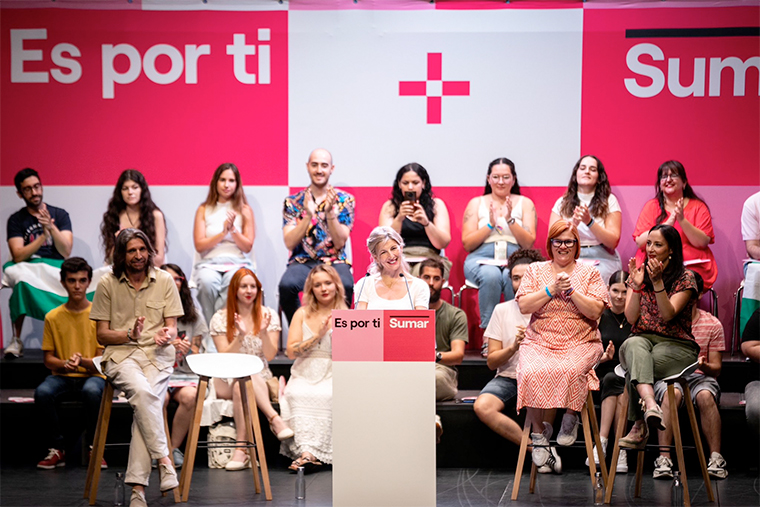 Acto de Sumar en Sevilla 9 de julio