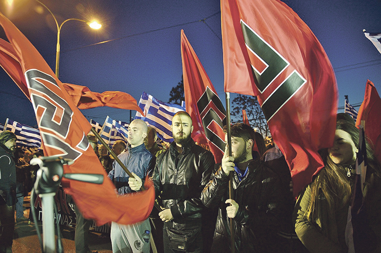 Amanecer Dorado. Atenas 2015 | DTRocks / CC BY-SA 4.0