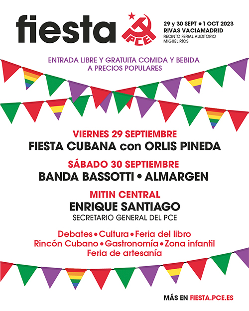 Cartel Fiesta PCE 2023