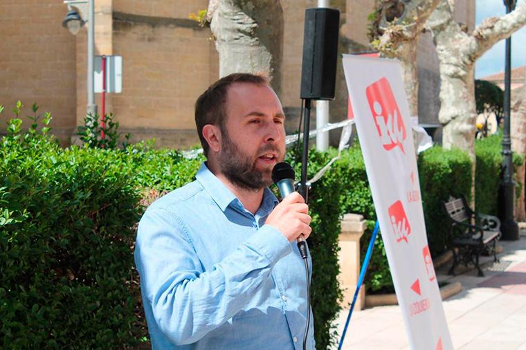 Diego Mendiola. Candidato nº 1 de Sumar al Congreso por La Rioja