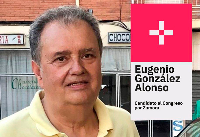 Eugenio González. Candidato Sumar Zamora