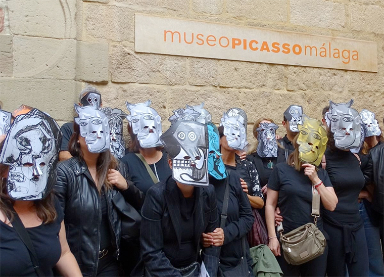 Huelga Museo Picasso de Málaga