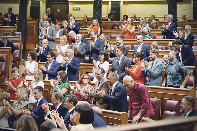 Diputados y diputadas de Sumar | Foto: congreso.es