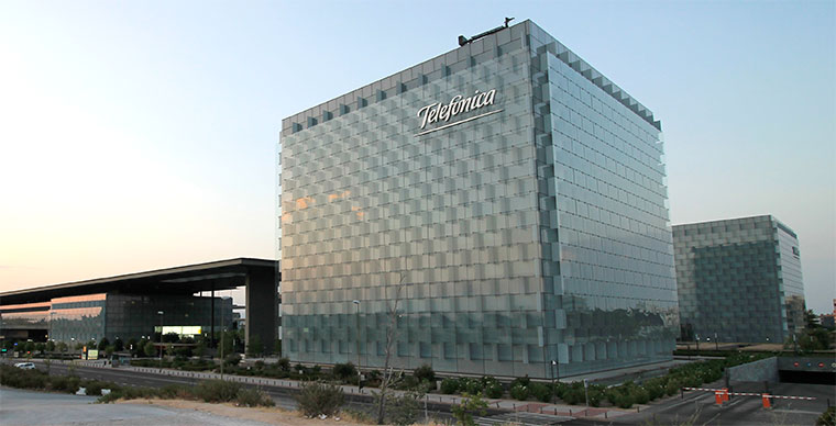 Distrito Telefónica en Madrid