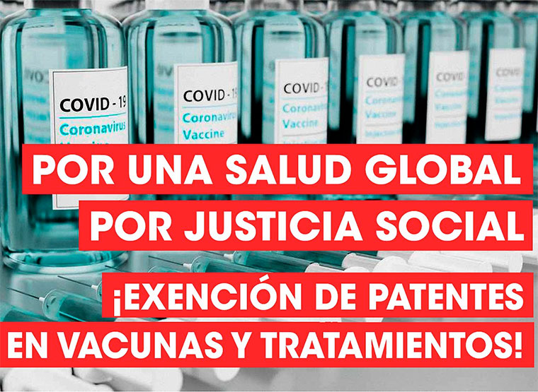 Exención patentes vacunas