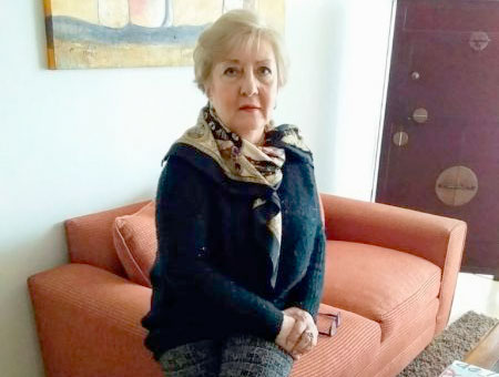 Patricia Espejo. Secretaria de Allende