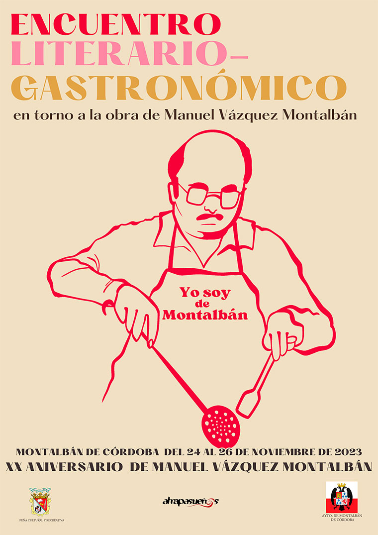 Encuentro literario-gastronómico en torno a la obra de Manuel Vázquez Montalbán
