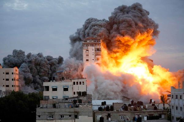 Bombardeos sobre Palestina por parte de Israel