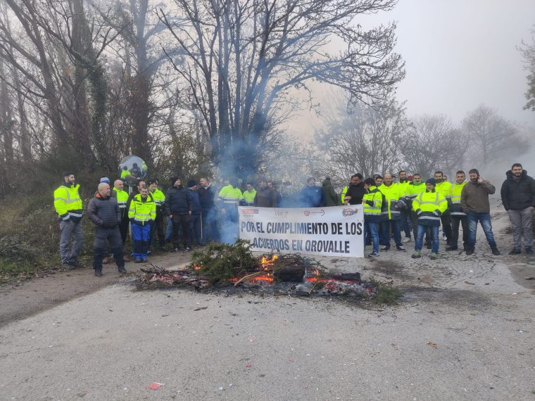 Huelga en Orovalle. Asturias