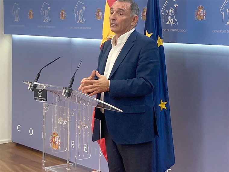 Enrique Santiago. Congreso de los diputados