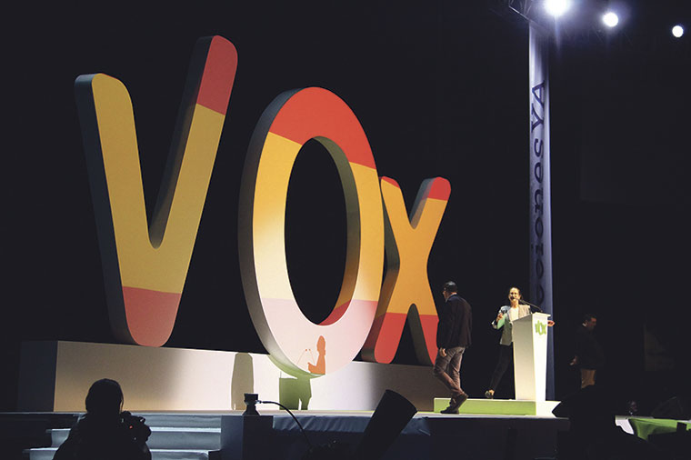 Acto de Vox en Vistalegre (Madrid), octubre de 2018 | Wikimedia commons