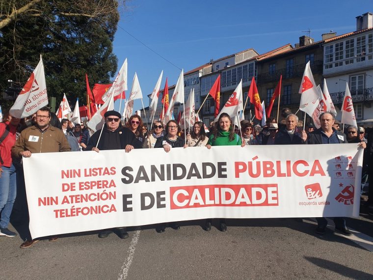 Movilización en Galicia por la Sanidad Pública