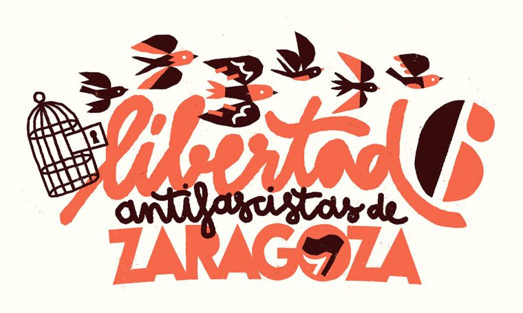 Libertad antifascistas 6 de Zaragoza