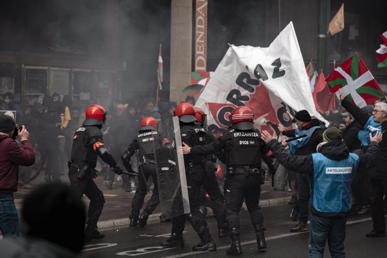 Carga policial 3 marzo en Vitoria
