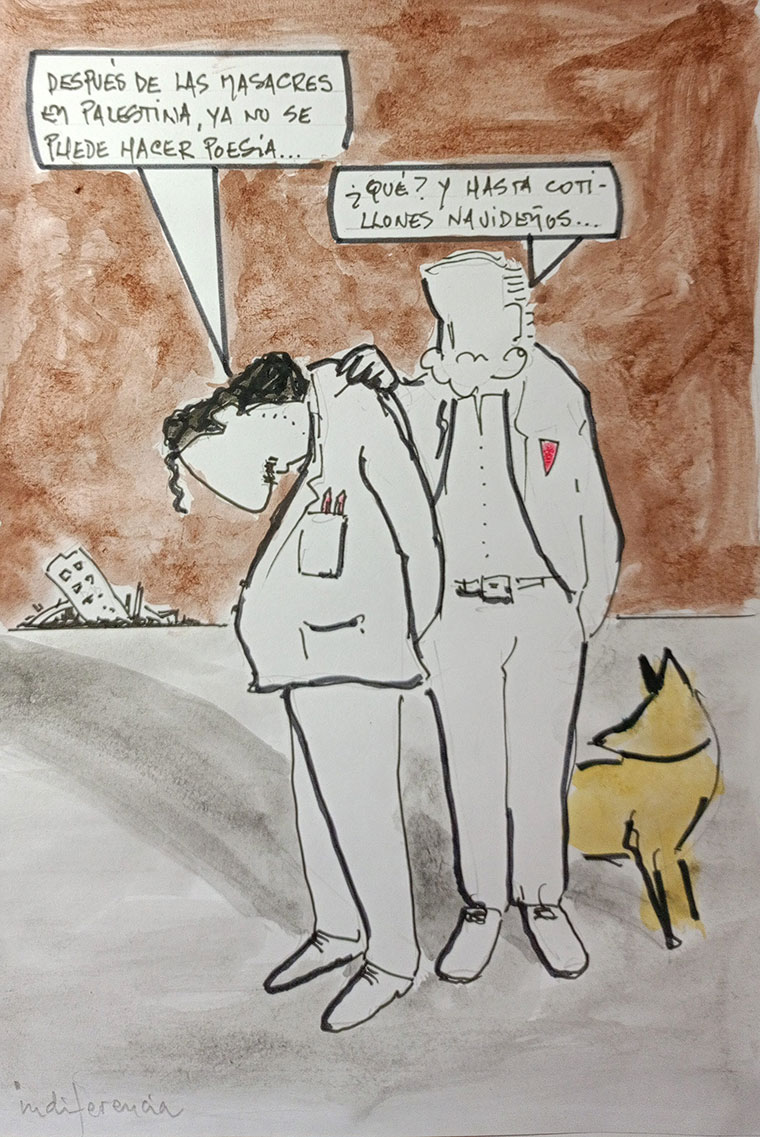 Vicente Ruiz Fernández. Después de Gaza ya no es posible hacer poesía