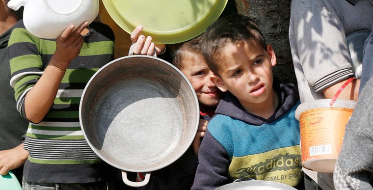 Hambre en Gaza