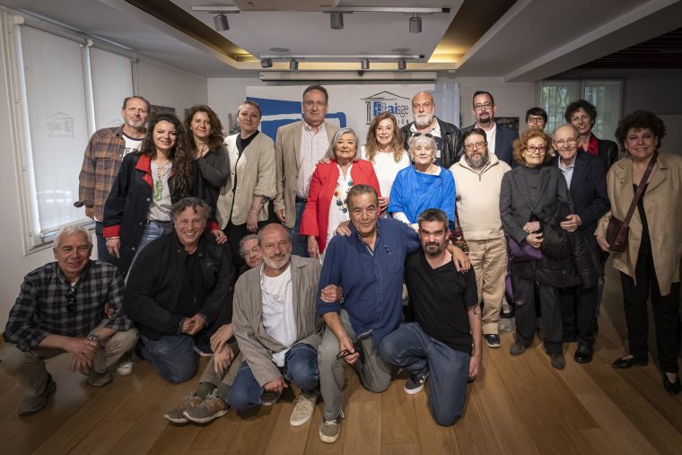 Rueda de prensa de presentación del manifiesto apoyo Paco Rabal y Asunción Balaguer