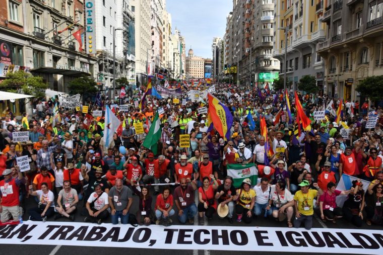 Marchas 2015 en Madrid