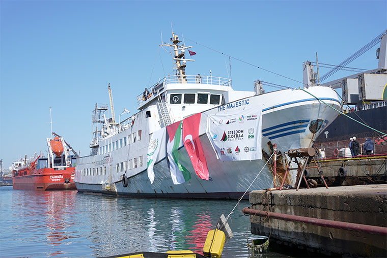 Freedom Flotilla Ayuda a Gaza
