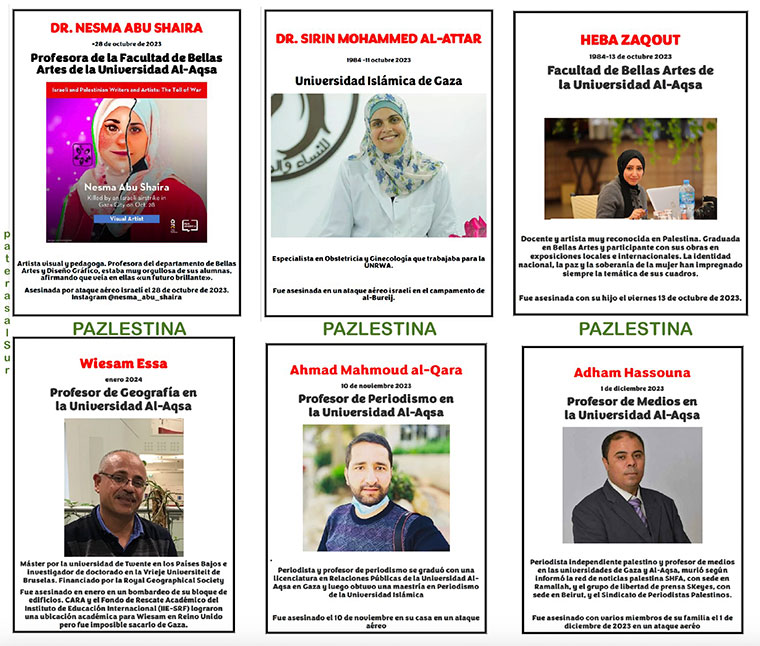 Acedemicio en Palestina