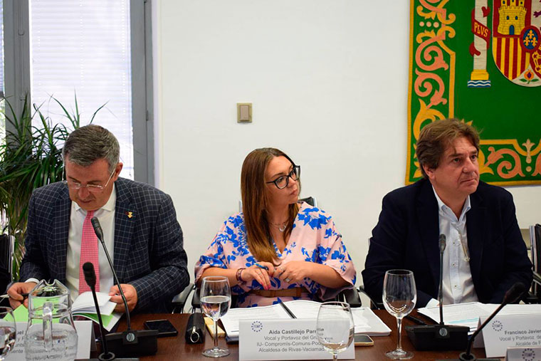 Aída Castillejo. Alcaldesa de Rivas. Portavoz del grupo municipalista en la FEMP