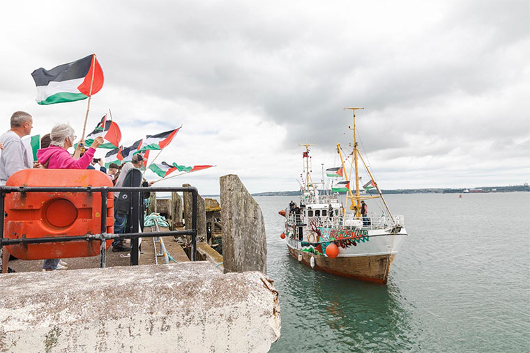 Barco Handala. Flotilla de la Libertad Rumbo a Gaza