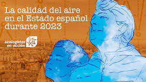 Informe de Ecologistas en Acción sobre la calidad del aire en España en 2023