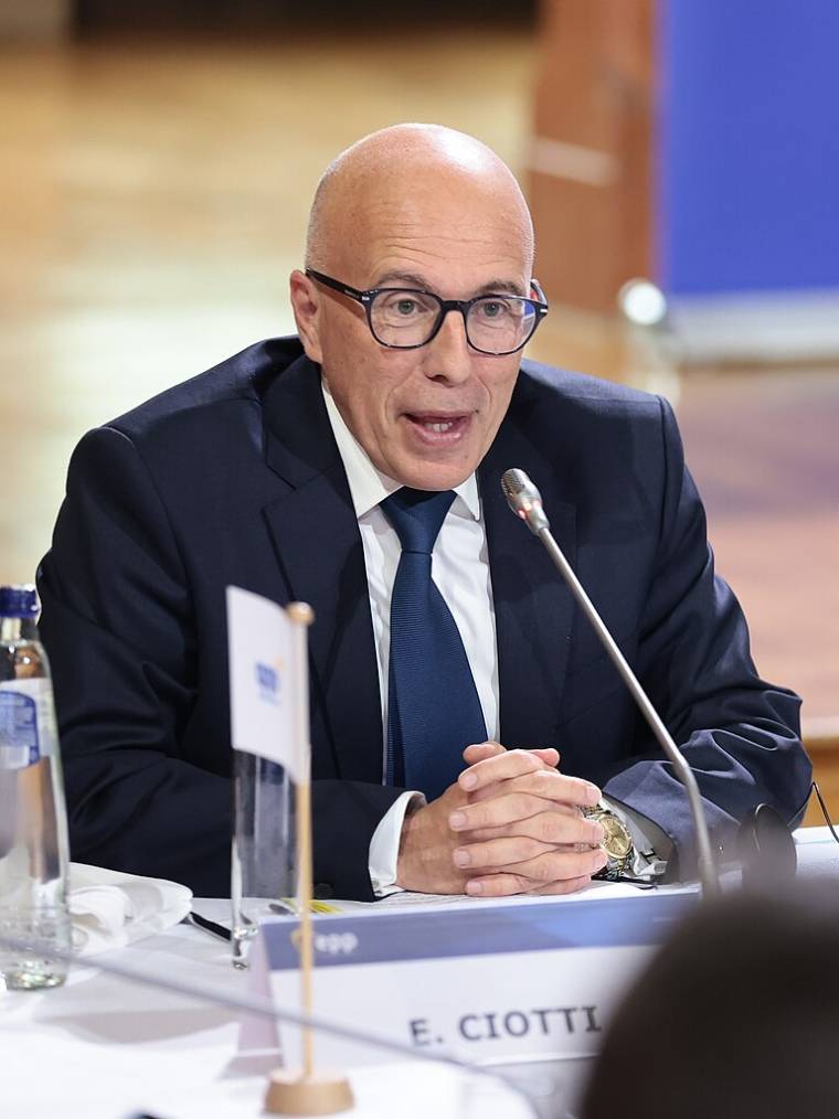 Éric Ciotti, EPP Summit, 23 March, Brussels
