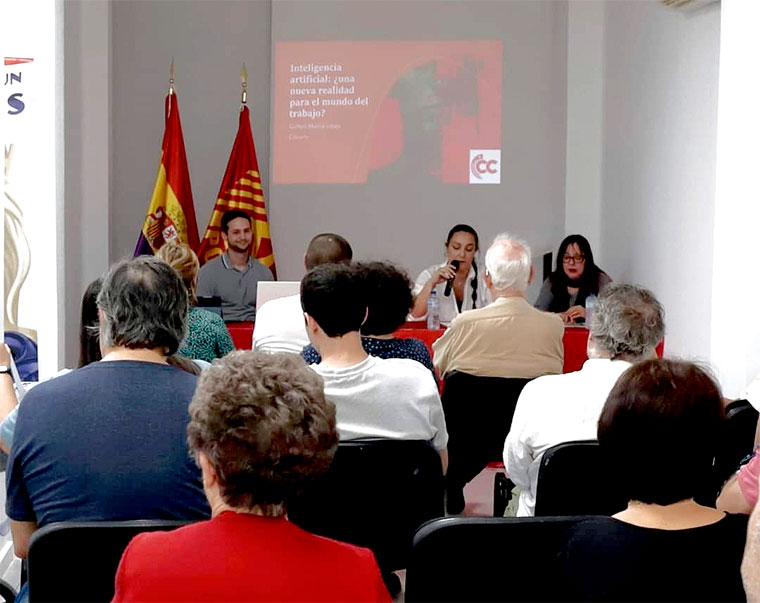 Debate sobre inteligencia artificial en el PCPV