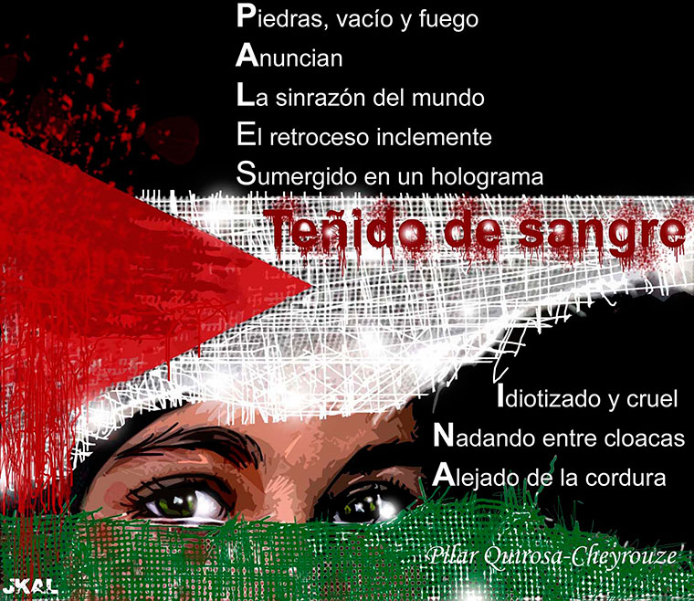 Viñeta de Juan Kalvellido. Teñido de sangre