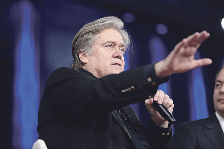 Steve Bannon, ideólogo del trumpismo y con gran influencia en las organizaciones ultraconservadoras y de extrema derecha en Europa y a nivel internacional | Foto: Gage Skidmore / CC BY 2.0