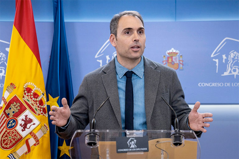 Toni Valero. Congreso de los Diputados