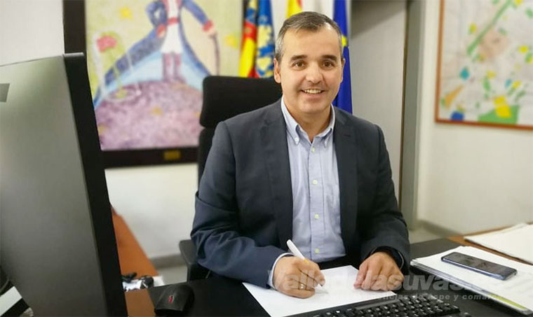 Antonio Puerto, alcalde de Aspe