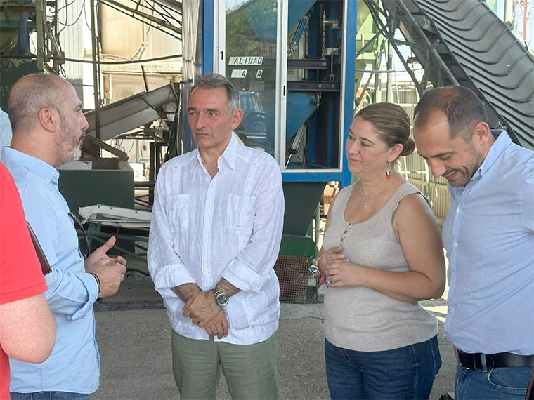 Enrique Santiago. Declaraciones en Baena (Córdoba) sobre el olivar