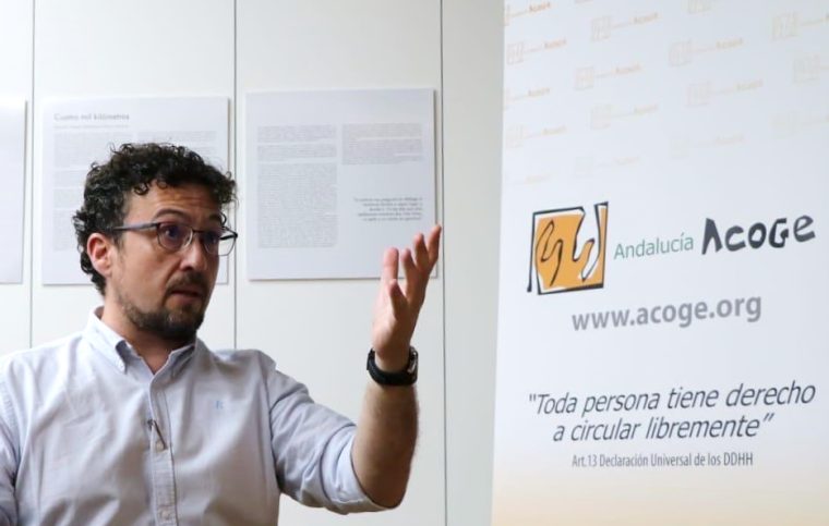 El director general de Andalucía Acoge, José Miguel Morales.