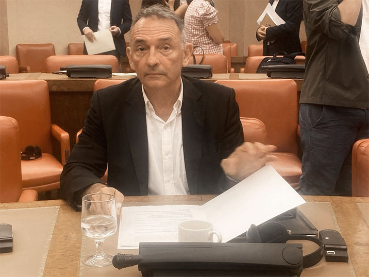 Enrique Santiago. Congreso de los Diputados