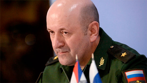 Igor Kirillov, jefe de las Tropas de Protección Radiológica, Química y Biológica de Rusia